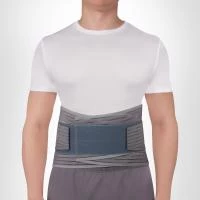 Корсет пояснично-крестцовый для поддержки спины с ребрами жесткости (4 ребра) SL B01 "Интерлин" (M, серый) Корсет пояснично-крестцовый для поддержки спины с ребрами жесткости (4 ребра) SL B01 "Интерлин" (M, серый)